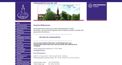 Desktop Screenshot of kirche-tostedt.de
